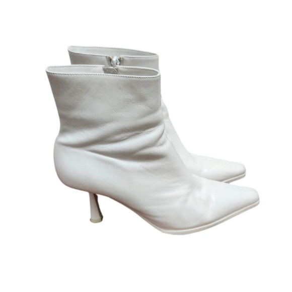 AUTHENTIC Raye Leather Boot in white Size 7.5 - Picture 3 of 13